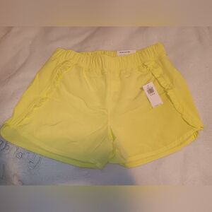 Old Navy Dolphin-Hem Ruffle-Trim Girls Run Shorts NWT